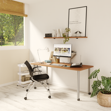 Load image into Gallery viewer, Ella Fixed Height Desk (Cherry), by Special T
