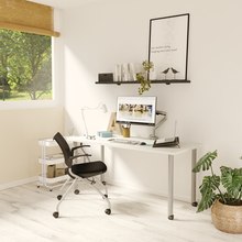 Load image into Gallery viewer, Ella Fixed Height Desk (White), by Special T
