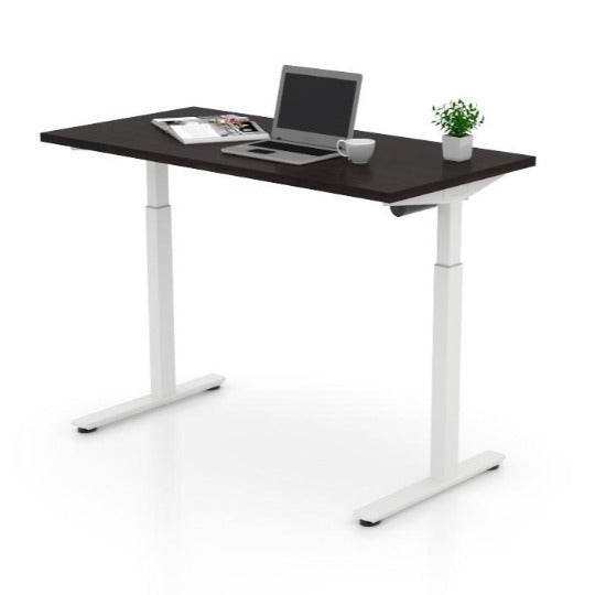 Height Adjustable Table (American Espresso), by Offices To Go