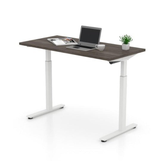 Height Adjustable Table (Artisan Grey), by Offices To Go